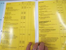 Shell öljyt, rasvat, voiteluaineet tuoteluteelo + hinnasto -myyntiesite