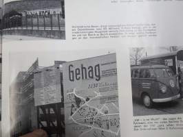 Flotter Transport 1964 nr 6 - Volkswagen Transporter commercial magazine - Volkswagenin tehtaan hyötyajoneuvojen erillislehti