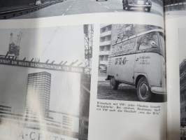 Flotter Transport 1964 nr 6 - Volkswagen Transporter commercial magazine - Volkswagenin tehtaan hyötyajoneuvojen erillislehti