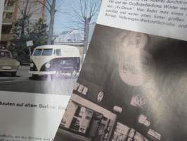 Flotter Transport 1964 nr 6 - Volkswagen Transporter commercial magazine - Volkswagenin tehtaan hyötyajoneuvojen erillislehti