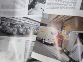 Flotter Transport 1964 nr 6 - Volkswagen Transporter commercial magazine - Volkswagenin tehtaan hyötyajoneuvojen erillislehti