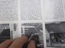 Flotter Transport 1964 nr 6 - Volkswagen Transporter commercial magazine - Volkswagenin tehtaan hyötyajoneuvojen erillislehti