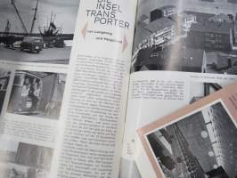 Flotter Transport 1964 nr 6 - Volkswagen Transporter commercial magazine - Volkswagenin tehtaan hyötyajoneuvojen erillislehti