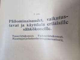 Sähkökoneet - viat, hoito, kytkeminen ja tehon laskeminen (Tietoja sähköalalta. III vihko)