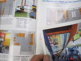 Peko  on-site laundry -myyntiesite, englanninkielinen