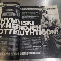 Hymy. 31.5.1994. SIMO RANTALAINEN MIEHET PITÄKÄÄ PUOLENNE hymy teki rikosilmoituksen ay pomojen keinottelusta.