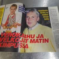Hymy. 31.5.1994. SIMO RANTALAINEN MIEHET PITÄKÄÄ PUOLENNE hymy teki rikosilmoituksen ay pomojen keinottelusta.