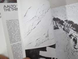 Arkkitehti 1976 nr 7-8 - Alvar Aalto erikoisnumero, koko julkaisu käsitteelee Aaltoa ja hänen tuotantoaan / Special issue concentrating on to Aalto and his work