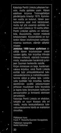 Johdatus 1990-luvun ajatteluun -signeerattu