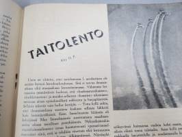 Maanpuolustusnuoriso 1938 nr 7, Kansikuva AISY Viipurin kevätmessuilla (huomaa isopyörä rekvisiittana), Erkki Kukkonen hautajaisselsotus, Lentokentän laidalta