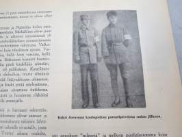 Maanpuolustusnuoriso 1938 nr 3, Nuorisoa 20 vuoden takaa 1918, Euroopan nuorisoa, Reservilentäjiä Santahaminassa, mainoksia, ym.
