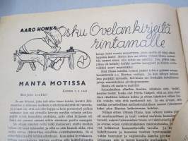 Sotilaspoika 1942 nr 4, Varokaa &quot;varastoitua&quot; kuolemaa, Sotamarsalkan matka 1917 Odessasta Pietariin, Balilla - Avanguardia -italialainen sotilaspoikajärjestö, ym.