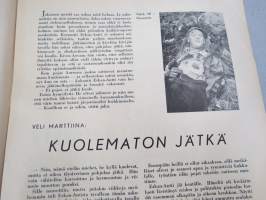 Hurtti Ukko  / Hurttiukko 1944 nr 3 maaliskuu - Suomen sodan  sankaritarinoita, sis. mm. seur. artikkelit / kuvat / mainokset; Upu Ottonen - &quot;Snapparit&quot; hyökkäävät