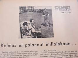 Hurtti Ukko  / Hurttiukko 1944 nr 3 maaliskuu - Suomen sodan  sankaritarinoita, sis. mm. seur. artikkelit / kuvat / mainokset; Upu Ottonen - &quot;Snapparit&quot; hyökkäävät