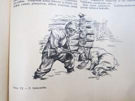 Hurtti Ukko  / Hurttiukko 1944 nr 3 maaliskuu - Suomen sodan  sankaritarinoita, sis. mm. seur. artikkelit / kuvat / mainokset; Upu Ottonen - &quot;Snapparit&quot; hyökkäävät