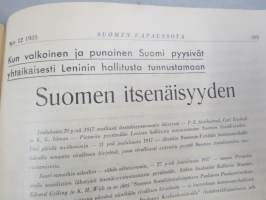Suomen vapaussota 1935 nr 12 - Pehr Evind Svinhufvud ja Suomen itsenäisyystaistelu, ym.