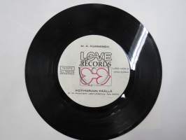 Love Records LRS 1066 A / B - M.A. Numminen; Gramafooni ja muita ihmeitä - Kotiharjun päällä -single-levy