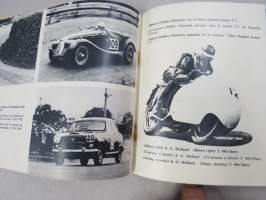 Castrol Achievements 1956 -saavutuksia, öljy-yhtiön vuosittainen mainosjulkaisu, englanninkielinen