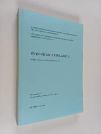 Svenskan i Finland 2 : Seminariet i Jyväskylä 6-7 nov. 1992
