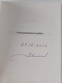 Henkiparannuksen logiikka (signeerattu, tekijän omiste)