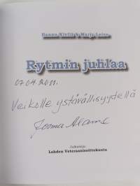 Rytmin juhlaa : Jorma Alanne Lahden musiikissa (signeerattu, tekijän omiste)