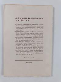 Nuorison luonnon- ja eläinsuojelukirja