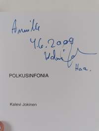Polkusinfonia (signeerattu, tekijän omiste)