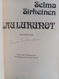 Laulurunot (signeerattu)