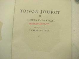 Toivon joukot II (Suomen Opettajain Raittiusliiton palkintokirjoja nr 4)