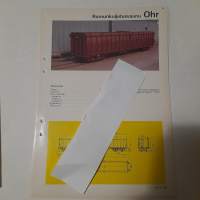 Kuljetuskalusto esite / kortti VR Romunkuljetusvaunu