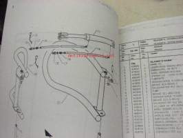 Kverneland Rundballegriper / Round bale handler Model Silagrip 7720 + 7721-7722 -spare parts list