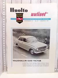 GM huolto uutiset 5-11 1961 (6kpl)