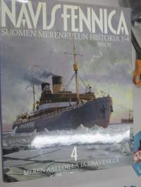 Navis Fennica Suomen merenkulun historia 1-4 -finnish maritime history