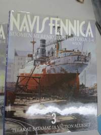 Navis Fennica Suomen merenkulun historia 1-4 -finnish maritime history