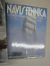 Navis Fennica Suomen merenkulun historia 1-4 -finnish maritime history