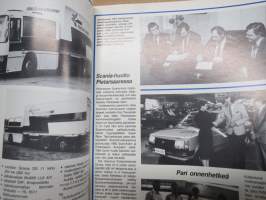 Aja 1984 nr 1 Oy Scan-Auto Ab asiakaslehti, Kontti-Scania Lapissa, Saab Suomestra Saharassa, Diesel Horizon, Saab Turbo 16 Aero, Saab 900 Sedan, ym.