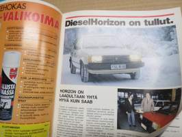 Aja 1984 nr 1 Oy Scan-Auto Ab asiakaslehti, Kontti-Scania Lapissa, Saab Suomestra Saharassa, Diesel Horizon, Saab Turbo 16 Aero, Saab 900 Sedan, ym.