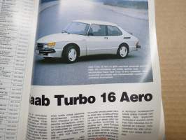 Aja 1984 nr 1 Oy Scan-Auto Ab asiakaslehti, Kontti-Scania Lapissa, Saab Suomestra Saharassa, Diesel Horizon, Saab Turbo 16 Aero, Saab 900 Sedan, ym.