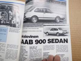 Aja 1984 nr 1 Oy Scan-Auto Ab asiakaslehti, Kontti-Scania Lapissa, Saab Suomestra Saharassa, Diesel Horizon, Saab Turbo 16 Aero, Saab 900 Sedan, ym.