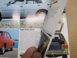 Toyota Corolla Coupe -myyntiesite /sales brochure