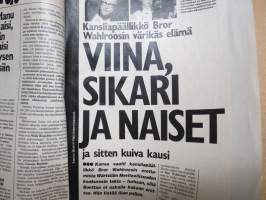 Hymy 1983 nr 19, Alamaailman kosto Reijo Hammarille - häät Sörkassa - 3 miestä raiskasi vaimon, Bror Wahlroos - viinaa ja naisia,Ville Virtanen &amp; Eija Vilpas...