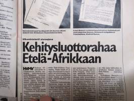 Hymy 1983 nr 19, Alamaailman kosto Reijo Hammarille - häät Sörkassa - 3 miestä raiskasi vaimon, Bror Wahlroos - viinaa ja naisia,Ville Virtanen &amp; Eija Vilpas...