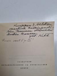 Jalkaväen sotakelpoisuus ja fyysillinen kunto (signeerattu, tekijän omiste)