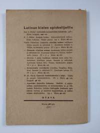 Liviuksen &quot;Rooman historian&quot; XXI kirjan Sanasto ja selityksiä - Lectiones latinae  IV - Titi livi ab urbe condita liber XXI