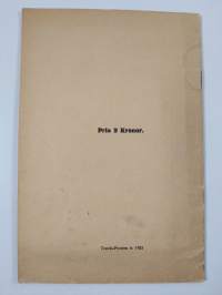 Minnen från 1918