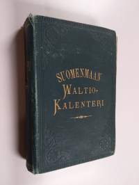 Suomenmaan valtiokalenteri 1884 - Suomenmaan waltiokalenteri karkausvuonna 1884
