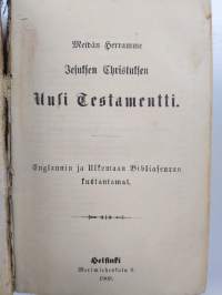 Meidän herramme Jesuksen Christuksen Uusi Testamentti ; Kuningas Davidin psalmit