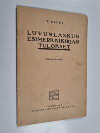 Luvunlaskun esimerkkikirjan tulokset