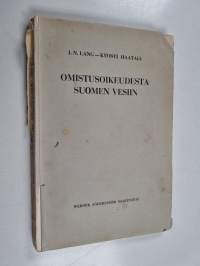 Omistusoikeudesta Suomen vesiin