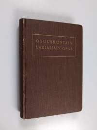 Osuuskuntain lakiasiain opas